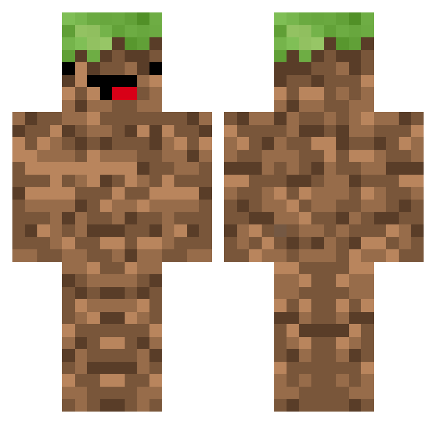 killfindlay Minecraft skin, front and back view