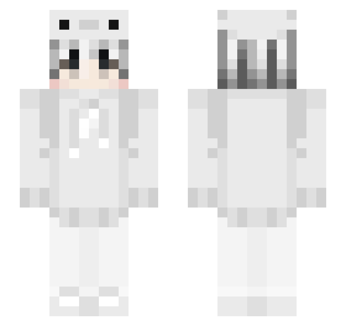 z_Shisui_ Minecraft skin, front and back view