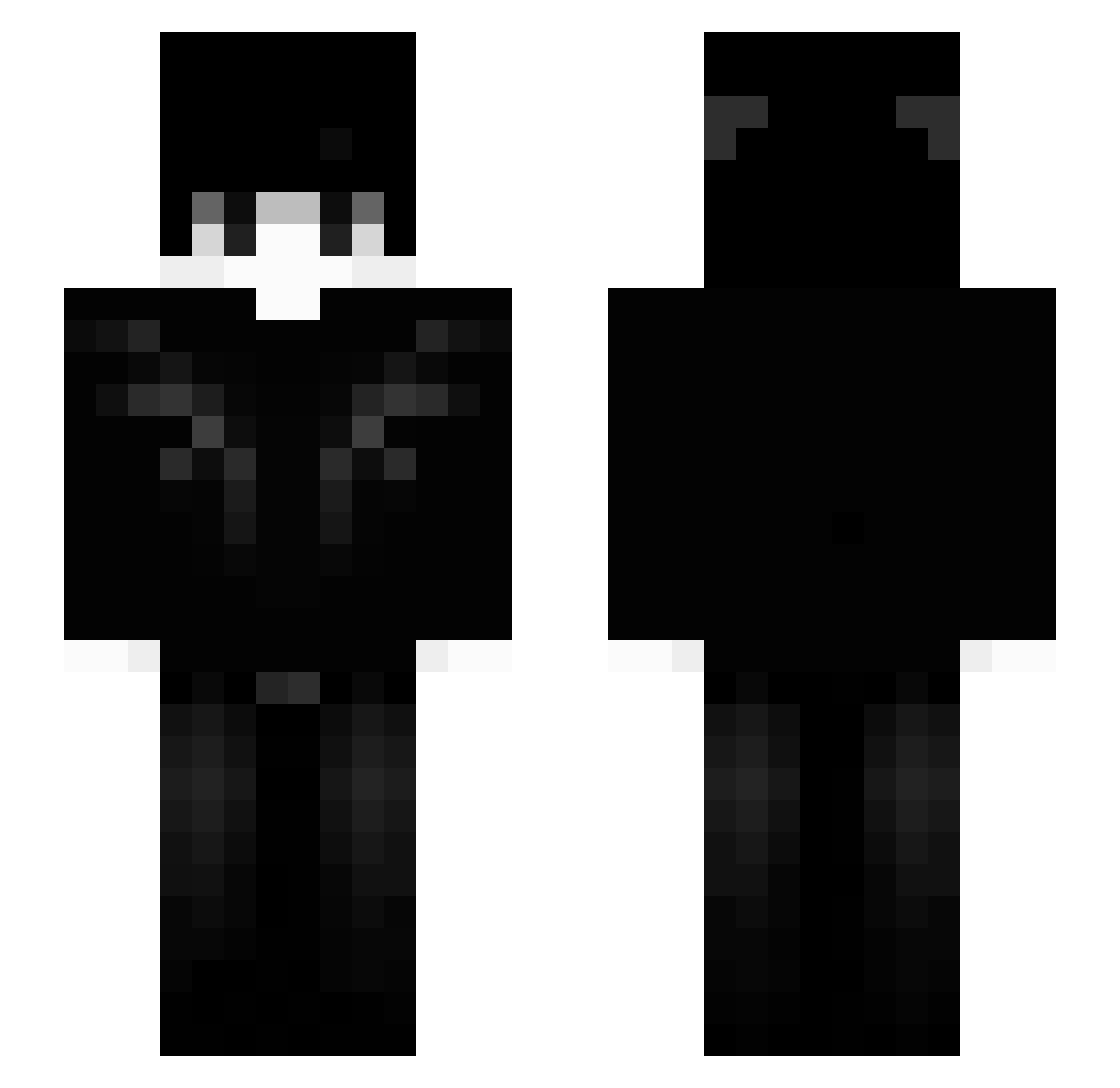 doubleperson_asd Minecraft skin, front and back view