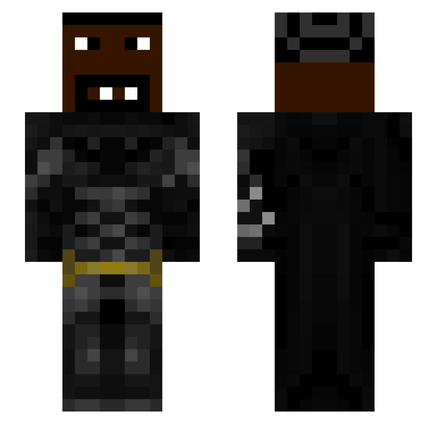 w_joel67 Minecraft skin, front and back view