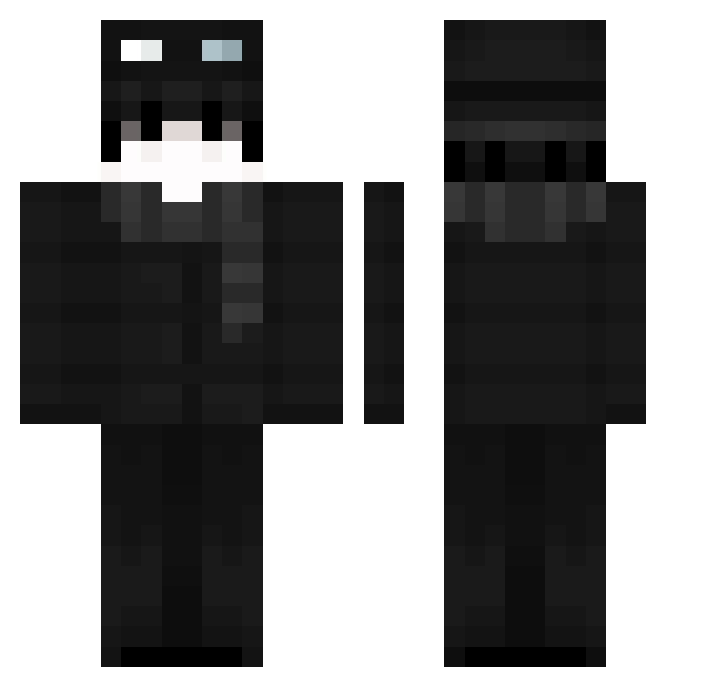 zmatch_leo Minecraft skin, front and back view