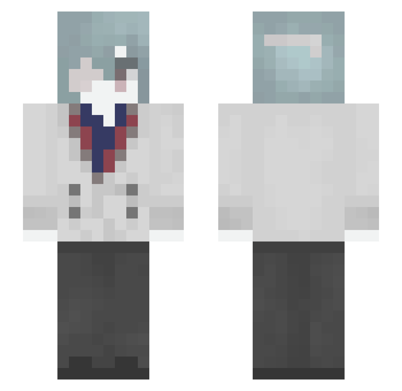 chhstaytune Minecraft skin, front and back view