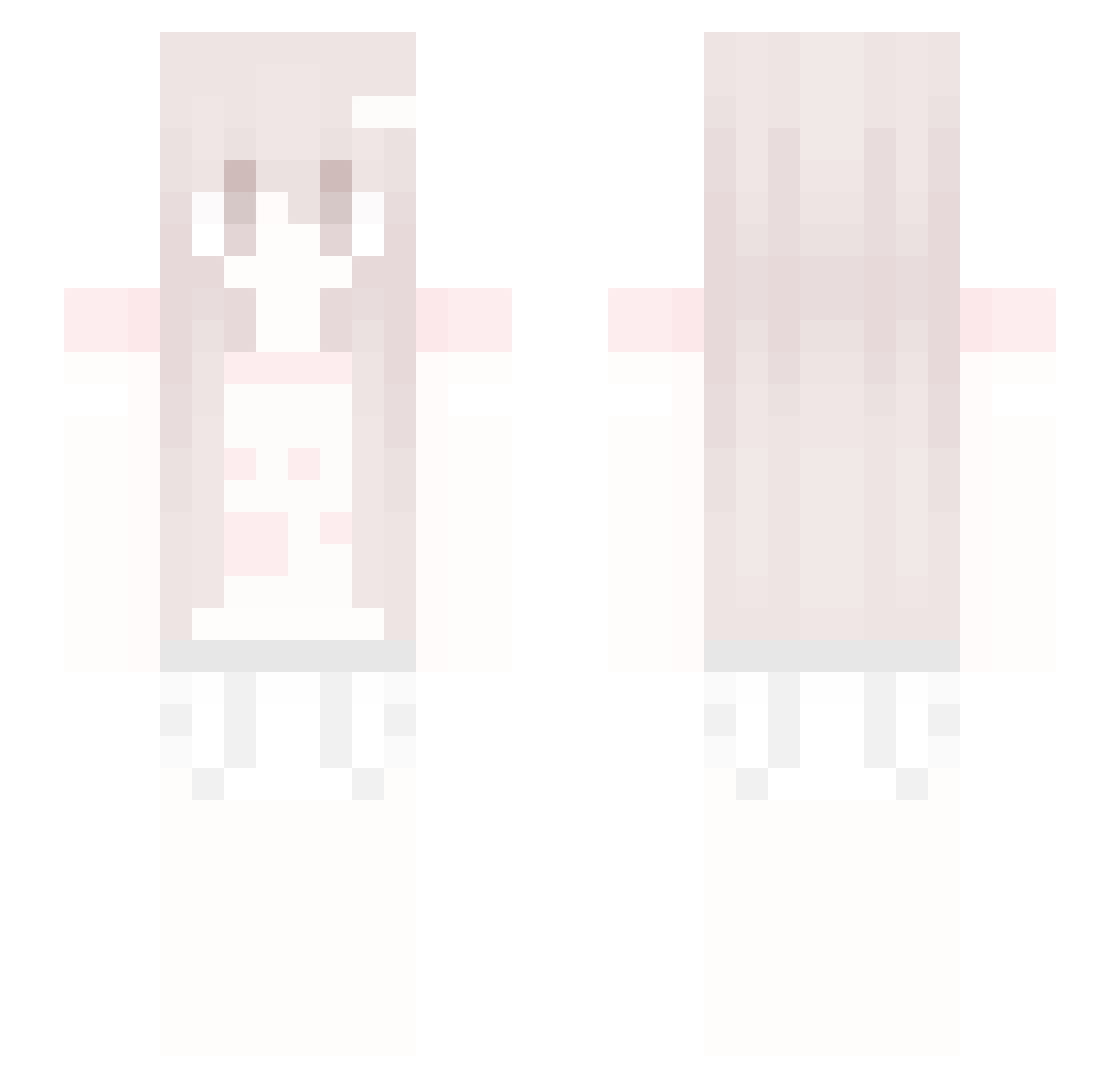 stowu Minecraft skin, front and back view