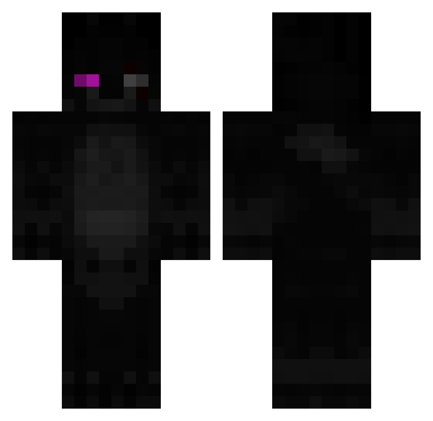 Tikus2_Kantor Minecraft skin, front and back view
