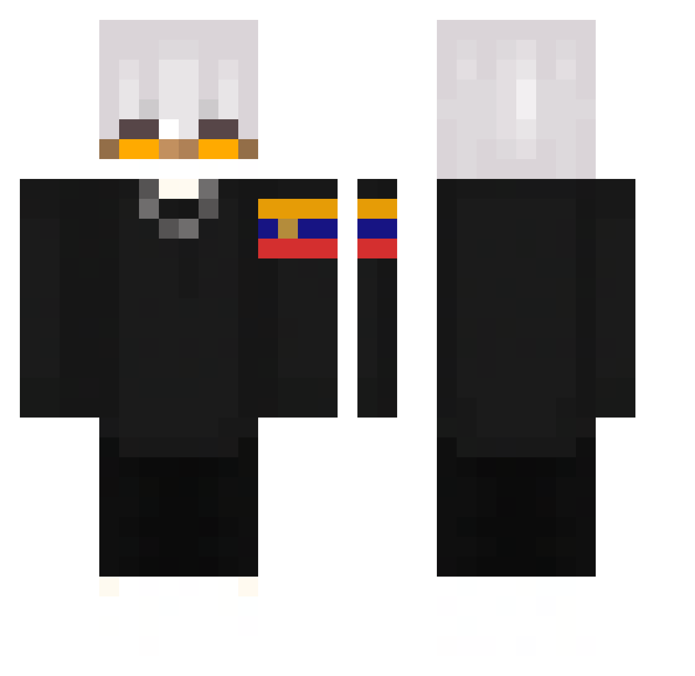 whoisderlinn_ Minecraft skin, front and back view