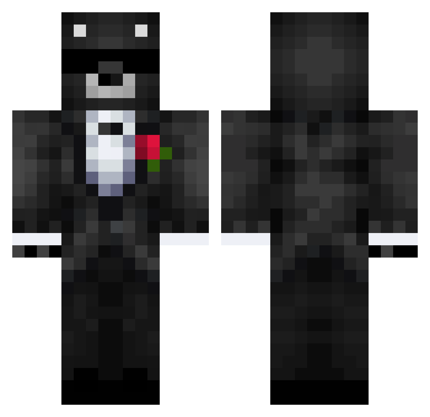 SergiBertomeu Minecraft skin, front and back view