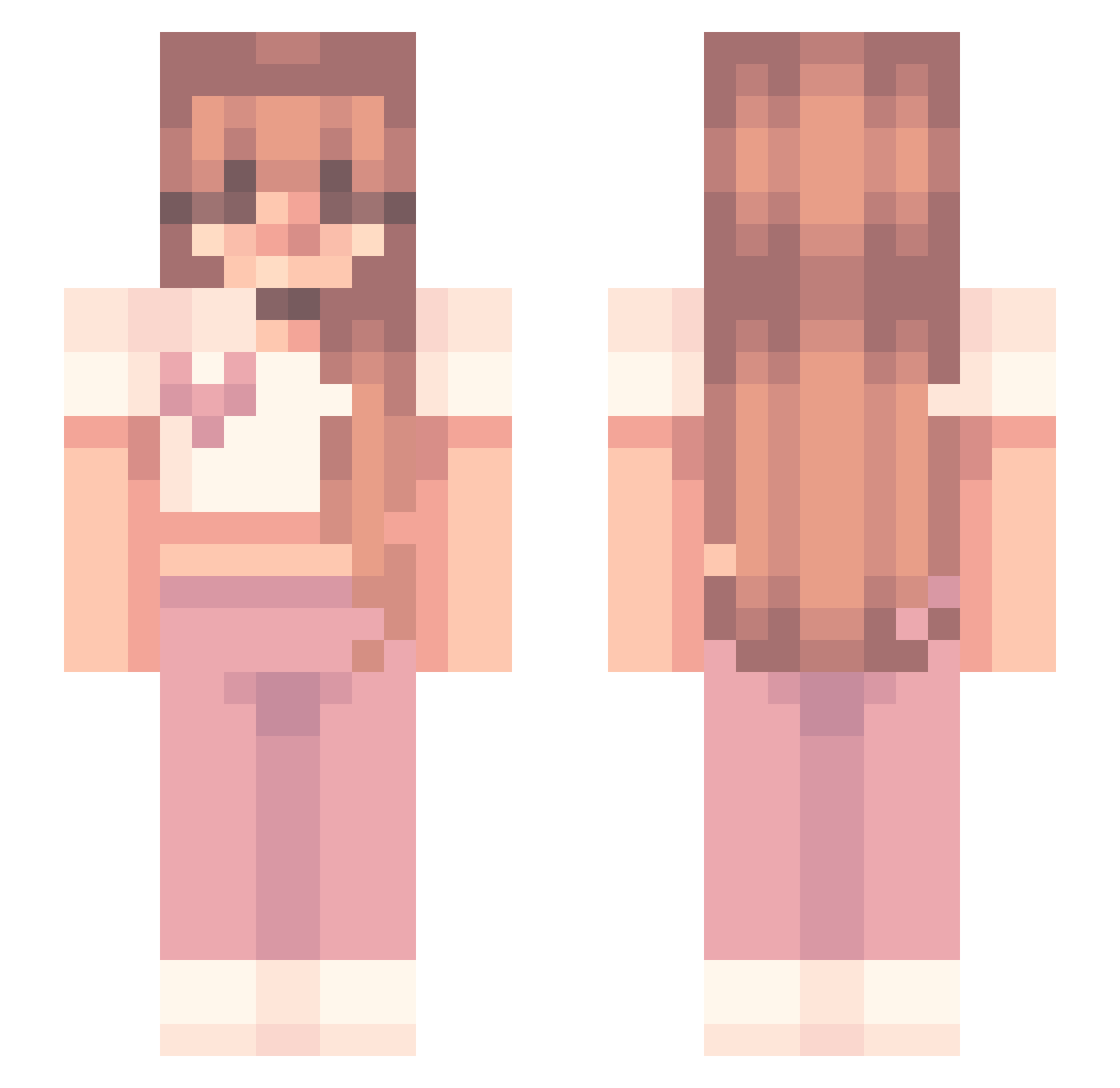 Sipht_ Minecraft skin, front and back view