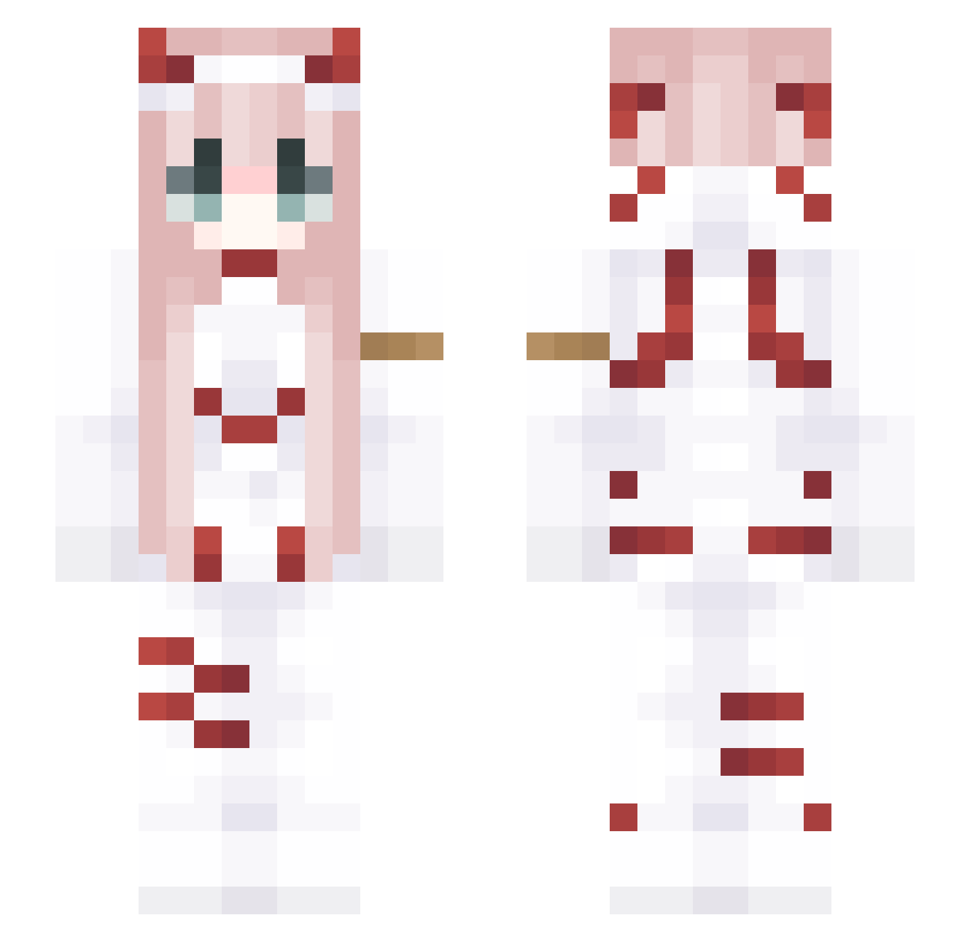 _Deathrow_ Minecraft skin, front and back view