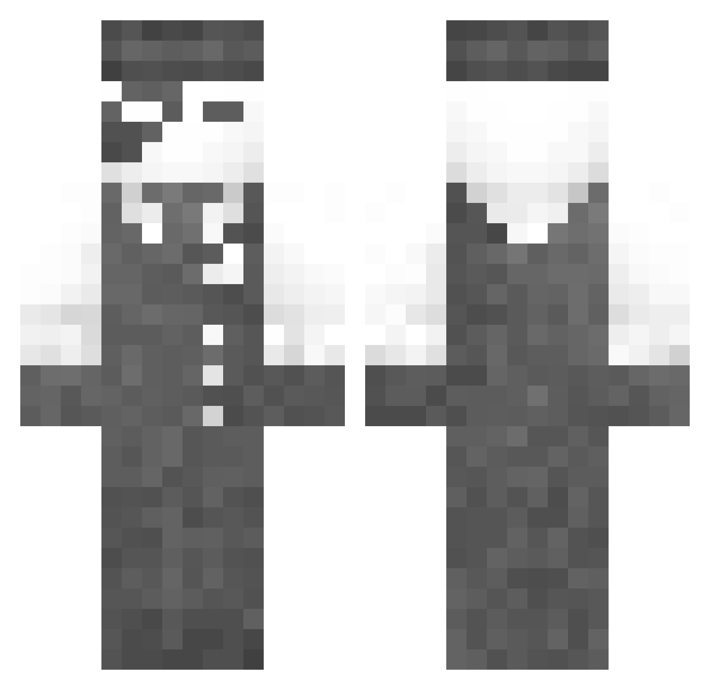 Mart1n1x Minecraft skin, front and back view