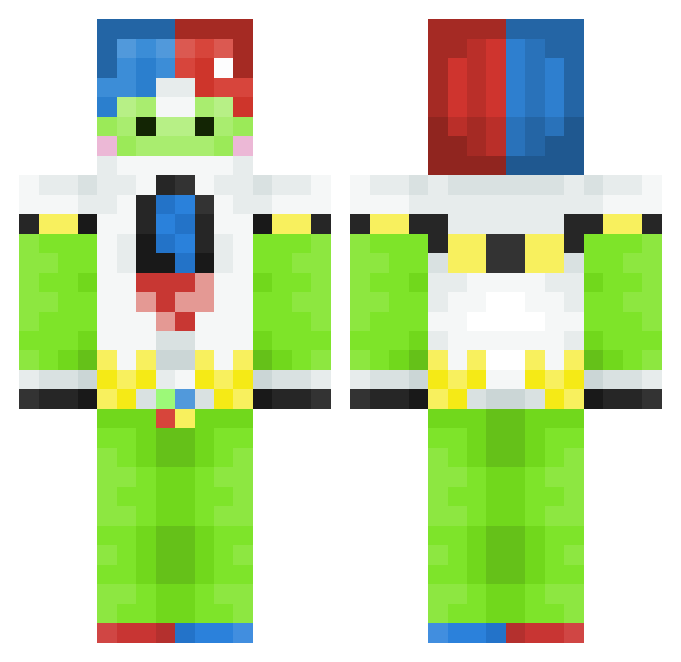 lawof_sines Minecraft skin, front and back view