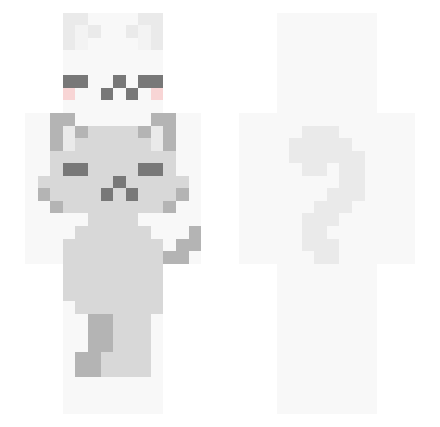 Gabr1ell_ Minecraft skin, front and back view