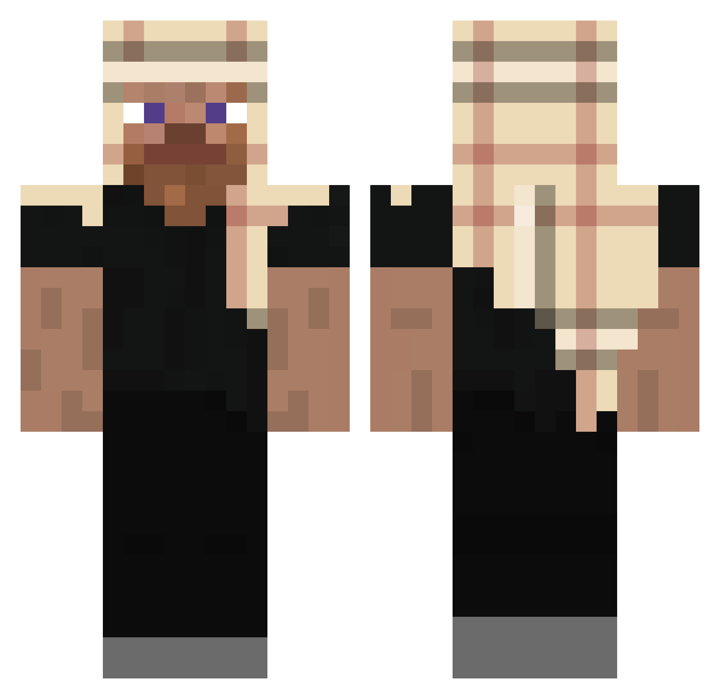 spoconymacius512 Minecraft skin, front and back view