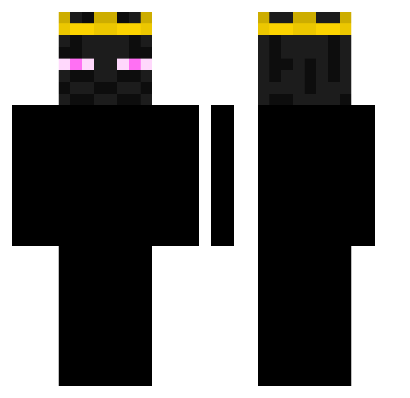 airles_s Minecraft skin, front and back view