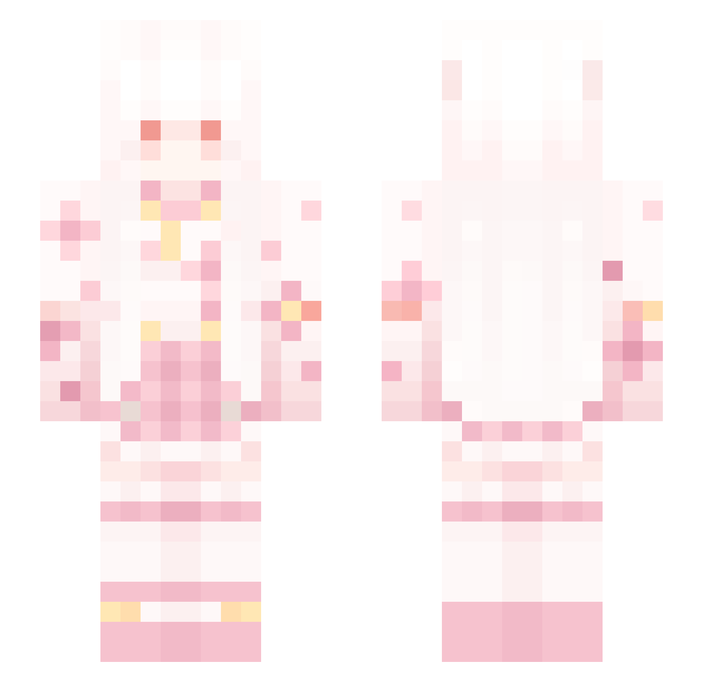 ShadeAtlas Minecraft skin, front and back view