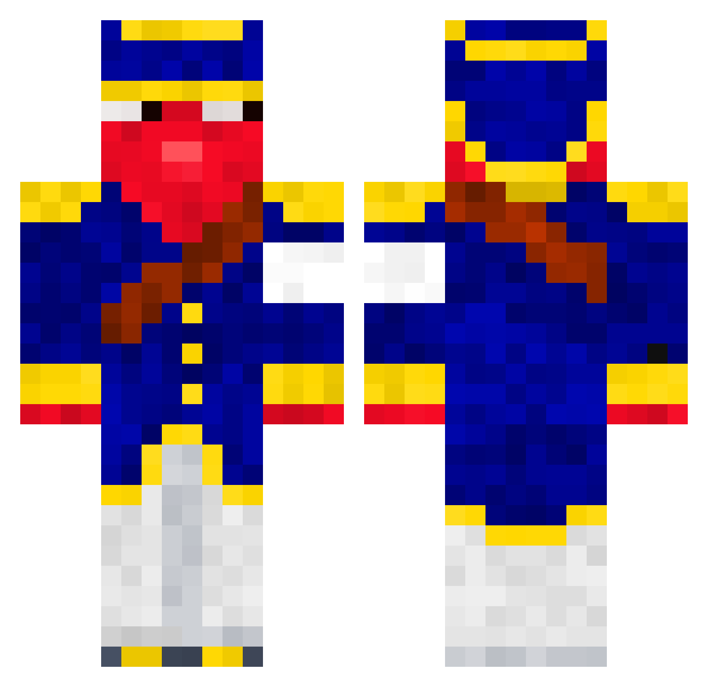 jiblet_ Minecraft skin, front and back view