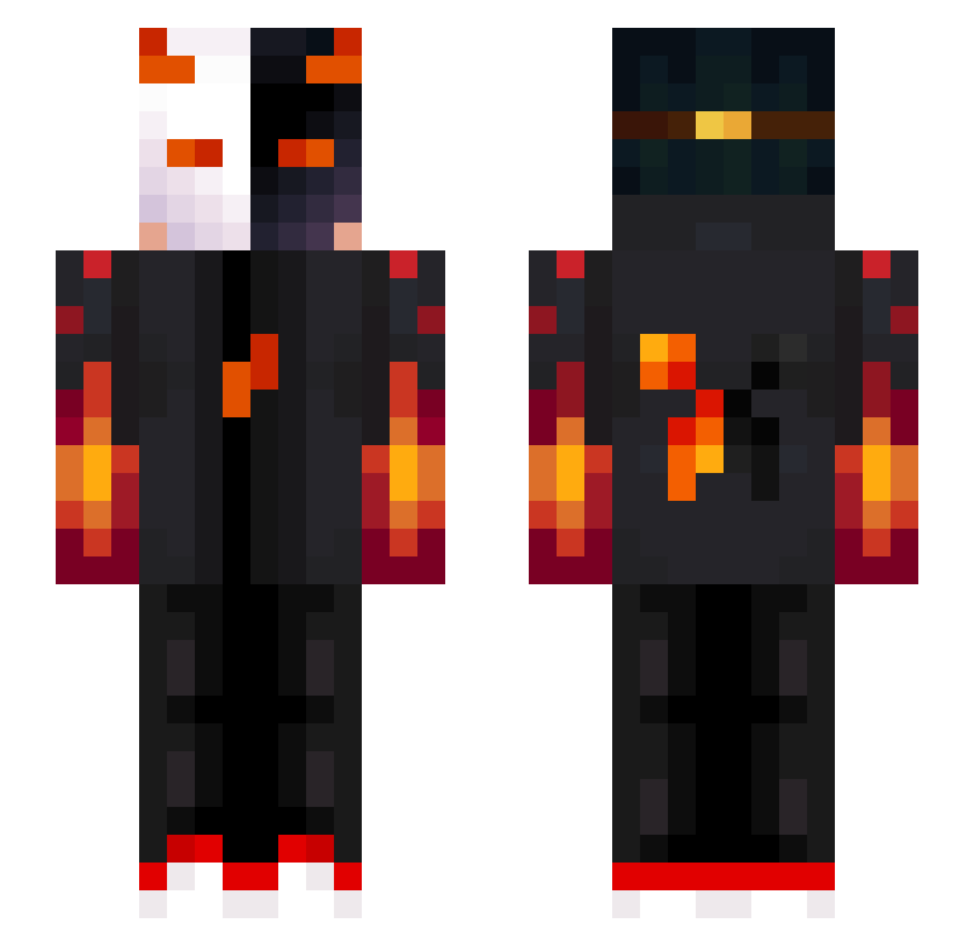 MaRKuS_727 Minecraft skin, front and back view