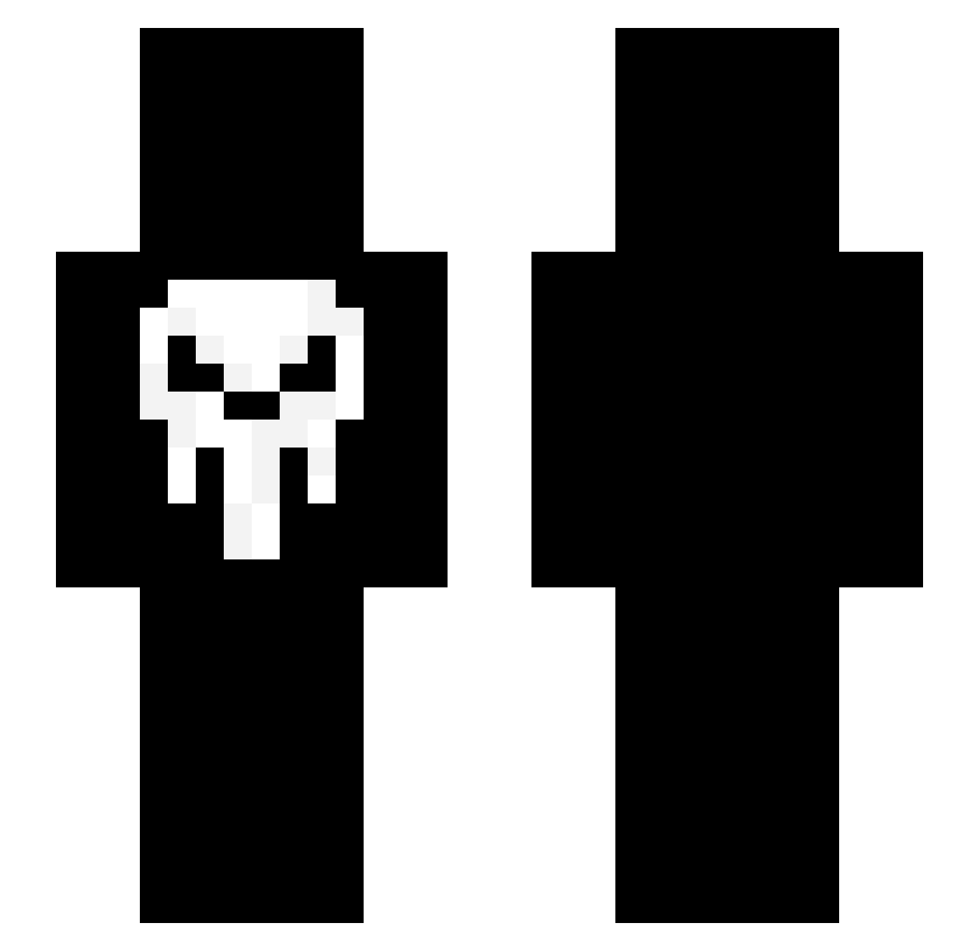 Lagsp1ke_ Minecraft skin, front and back view