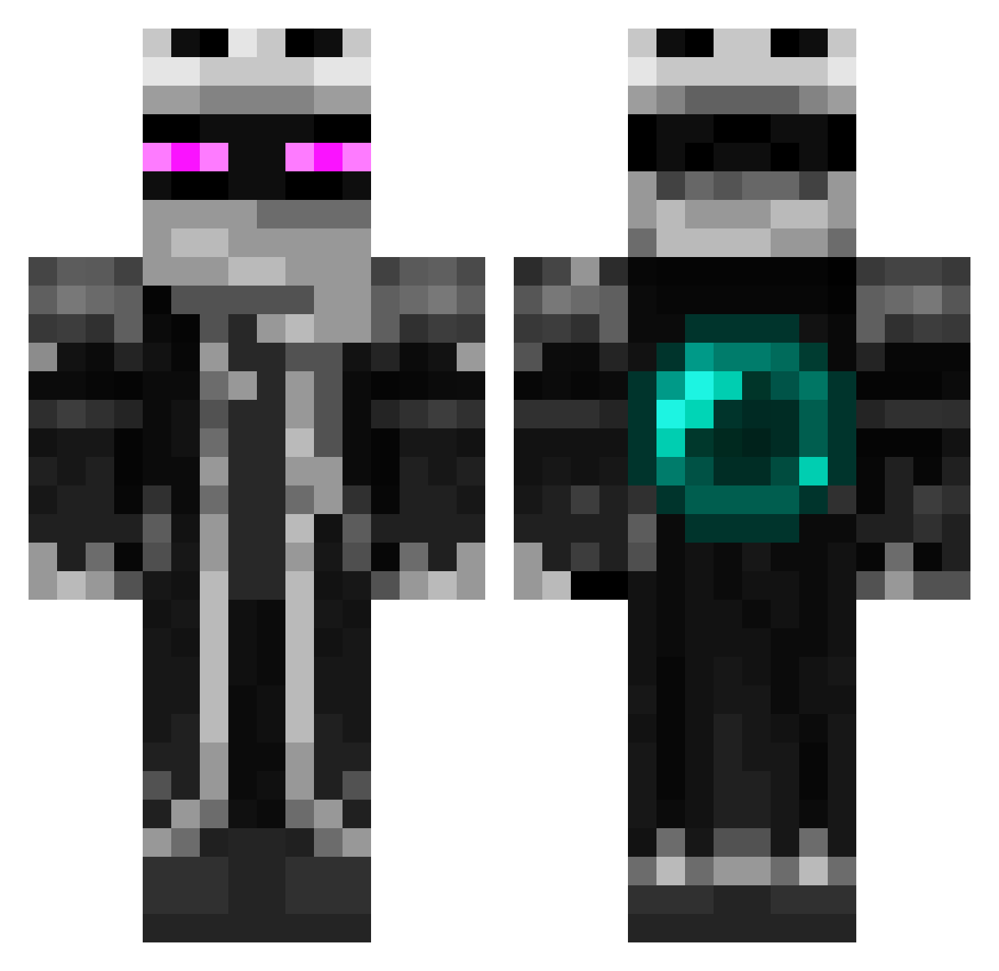 mmaarrkkuuss Minecraft skin, front and back view