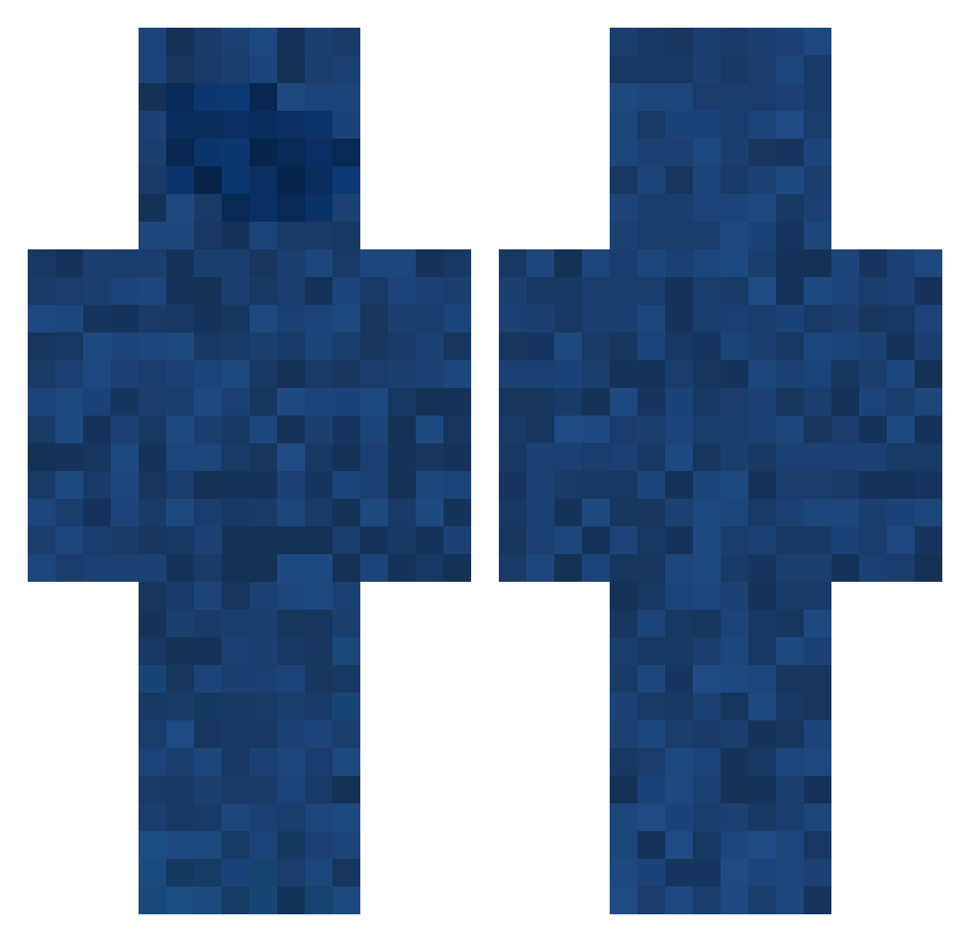 PoldinoIlPanino Minecraft skin, front and back view