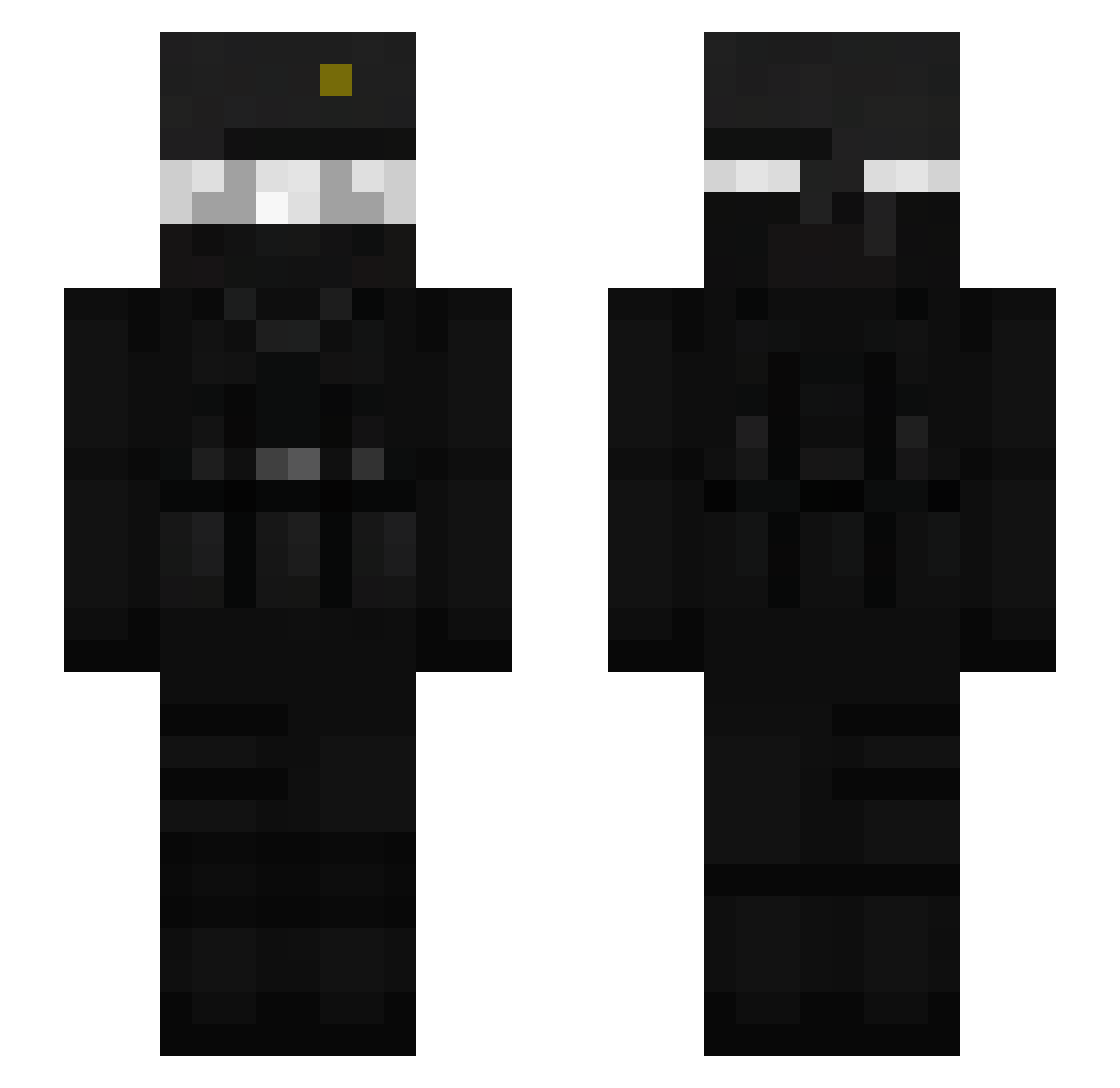 xLogikZ_ Minecraft skin, front and back view
