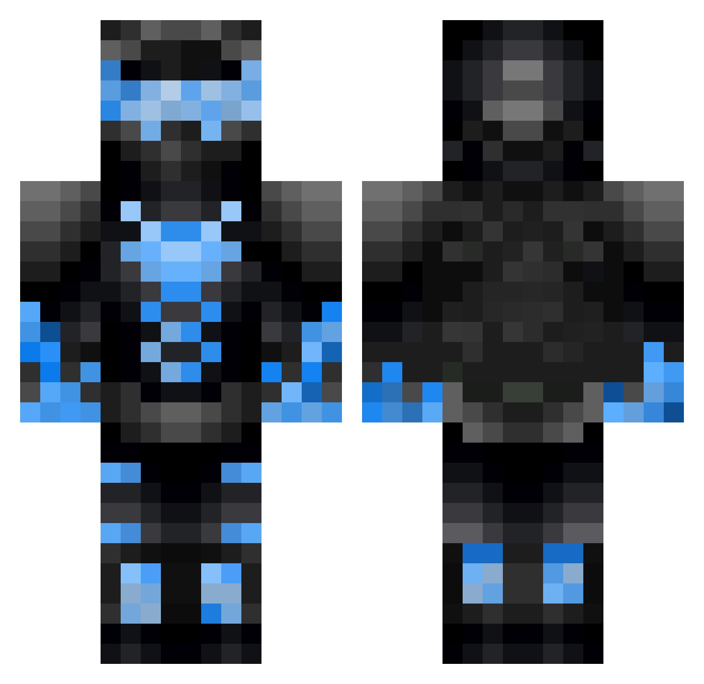 magmagmag26 Minecraft skin, front and back view