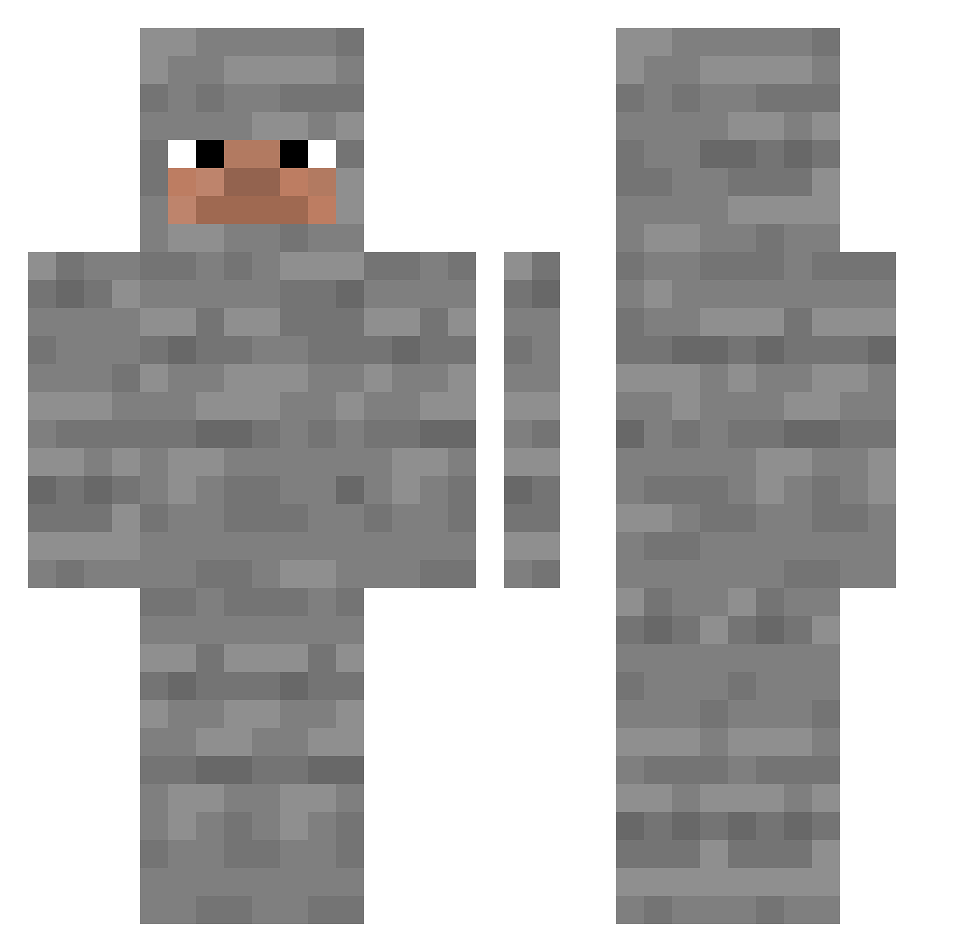EPICARLAN27 Minecraft skin, front and back view