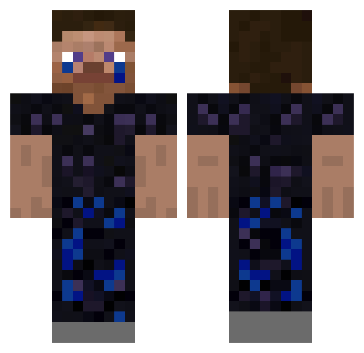 Ye11o_ - obsidian Minecraft skin