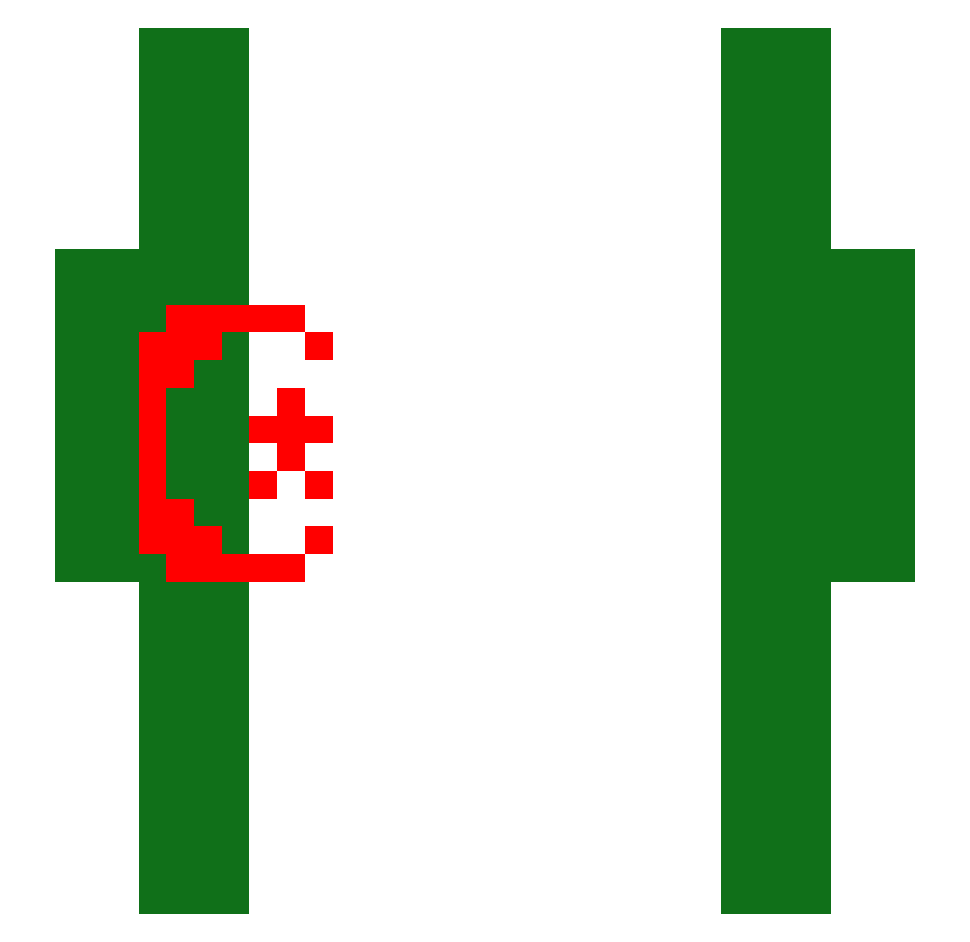rafitna Minecraft skin, front and back view
