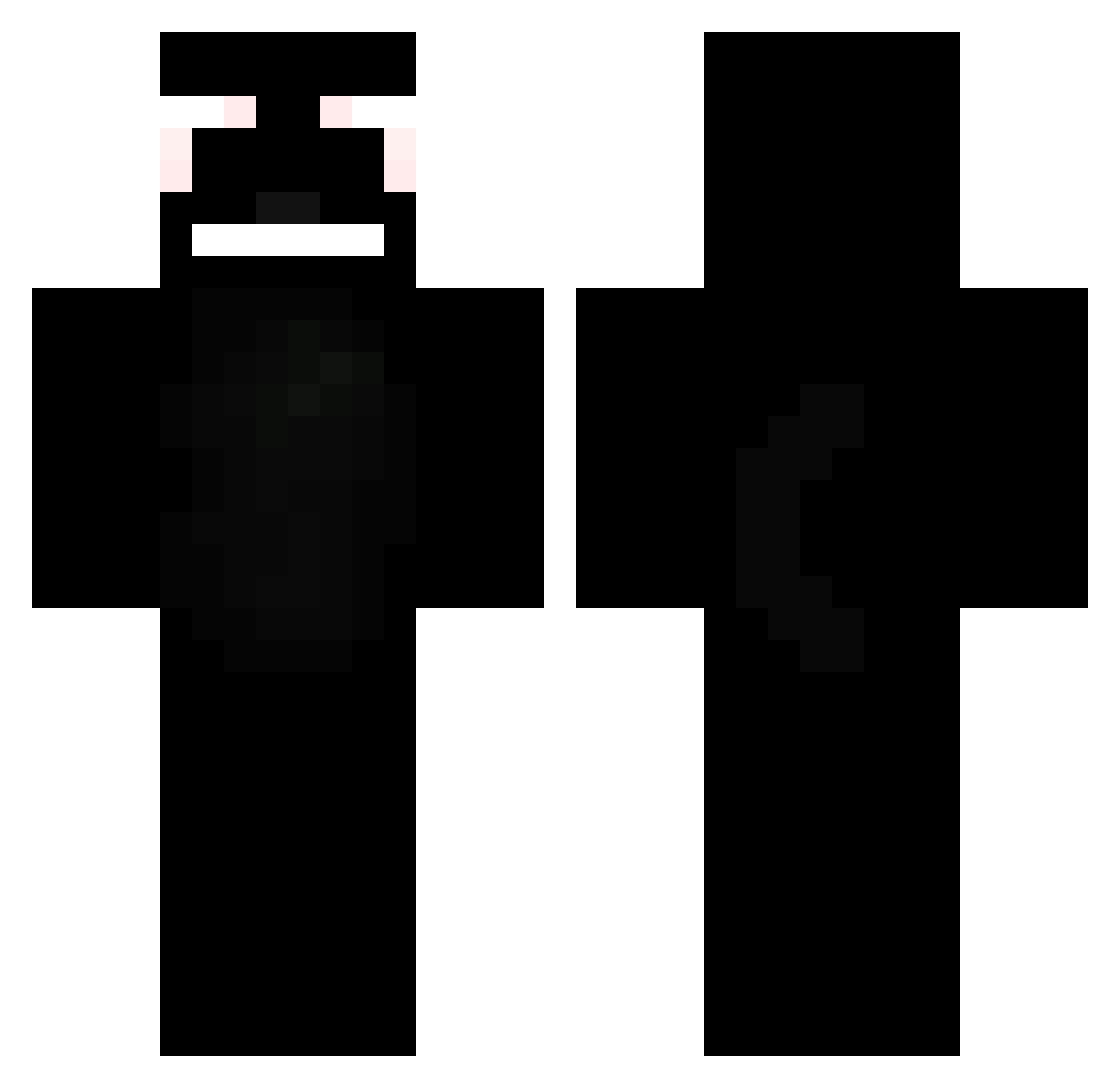 GringoPvP Minecraft skin, front and back view