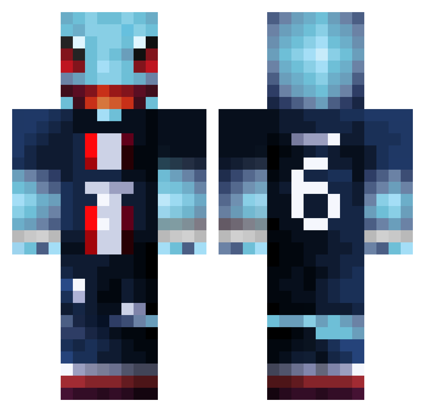 N_fix Minecraft skin, front and back view