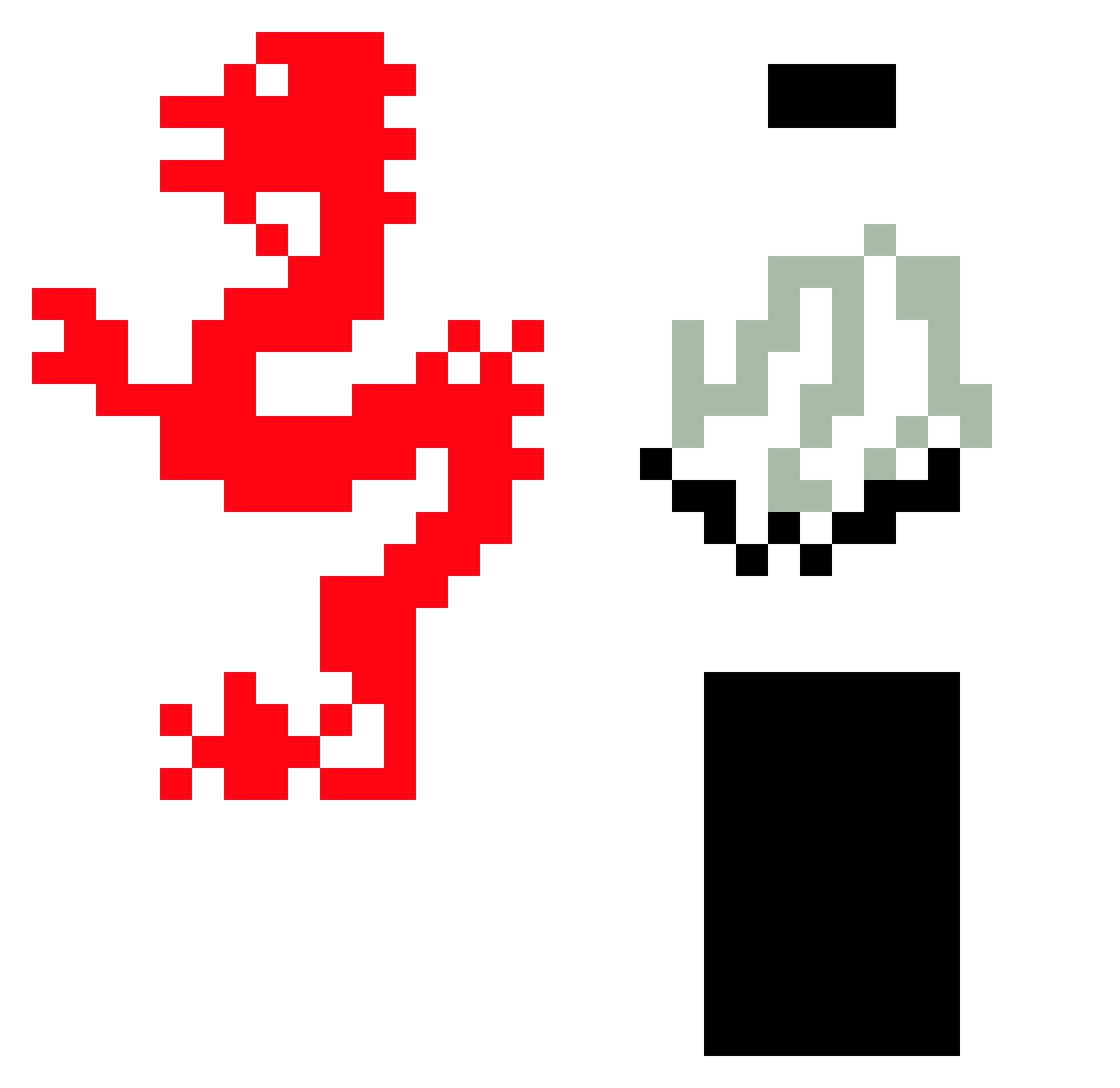 rjmanse Minecraft skin, front and back view