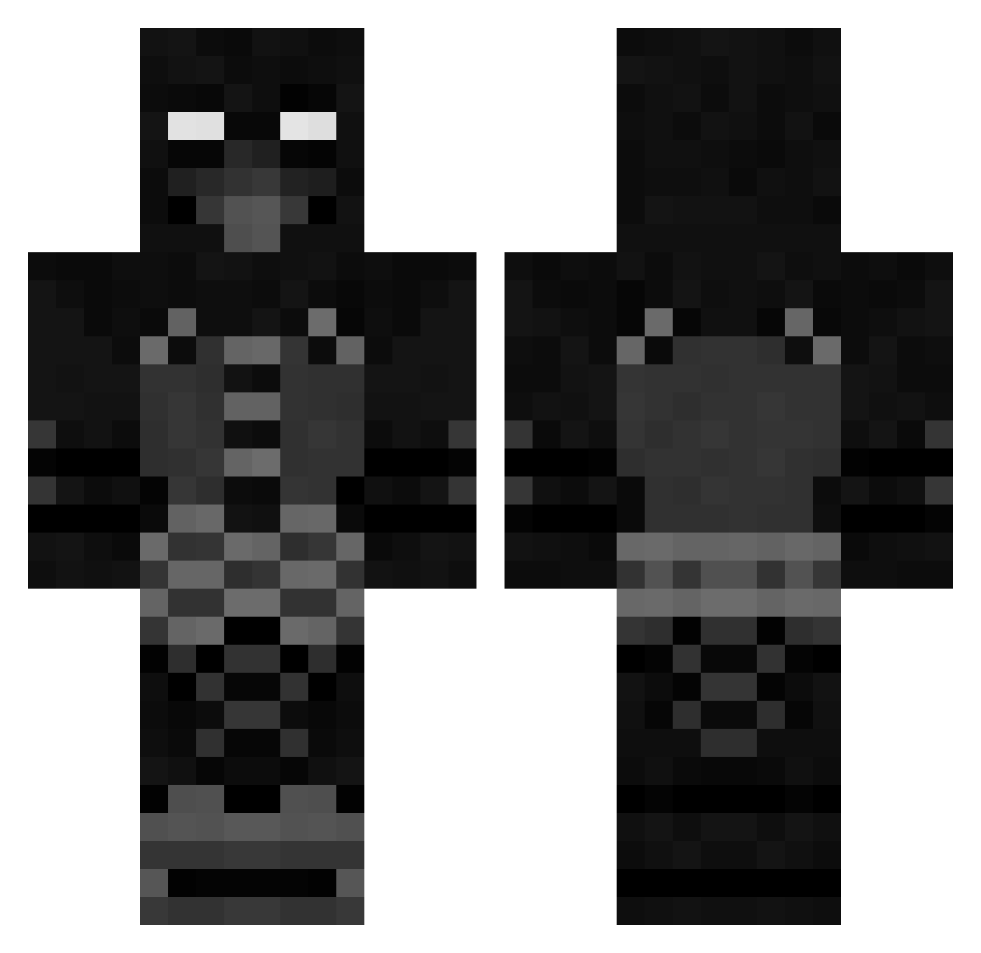scorpion2315XD Minecraft skin, front and back view