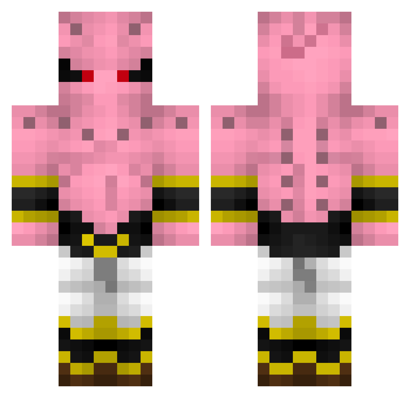 ofmasxn Minecraft skin, front and back view