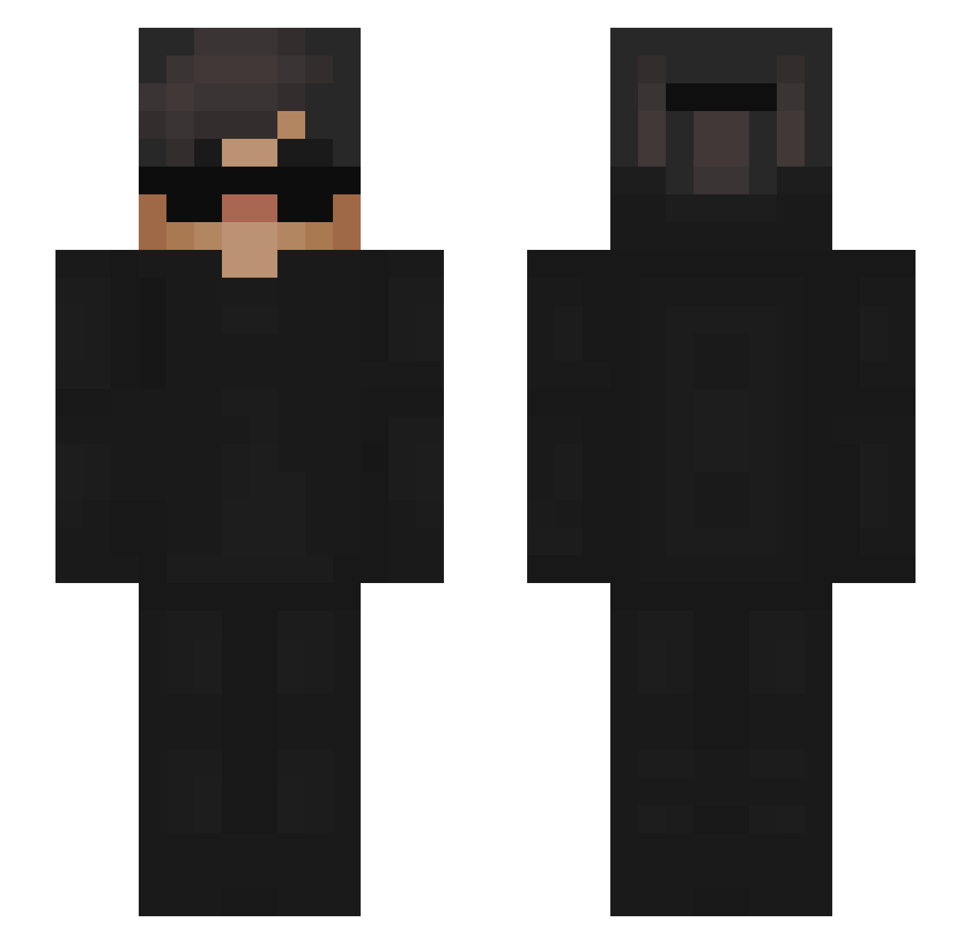 _Rxyxn_ Minecraft skin, front and back view