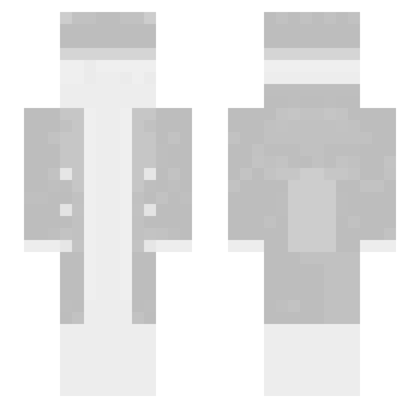 To_Your_Eternity Minecraft skin, front and back view