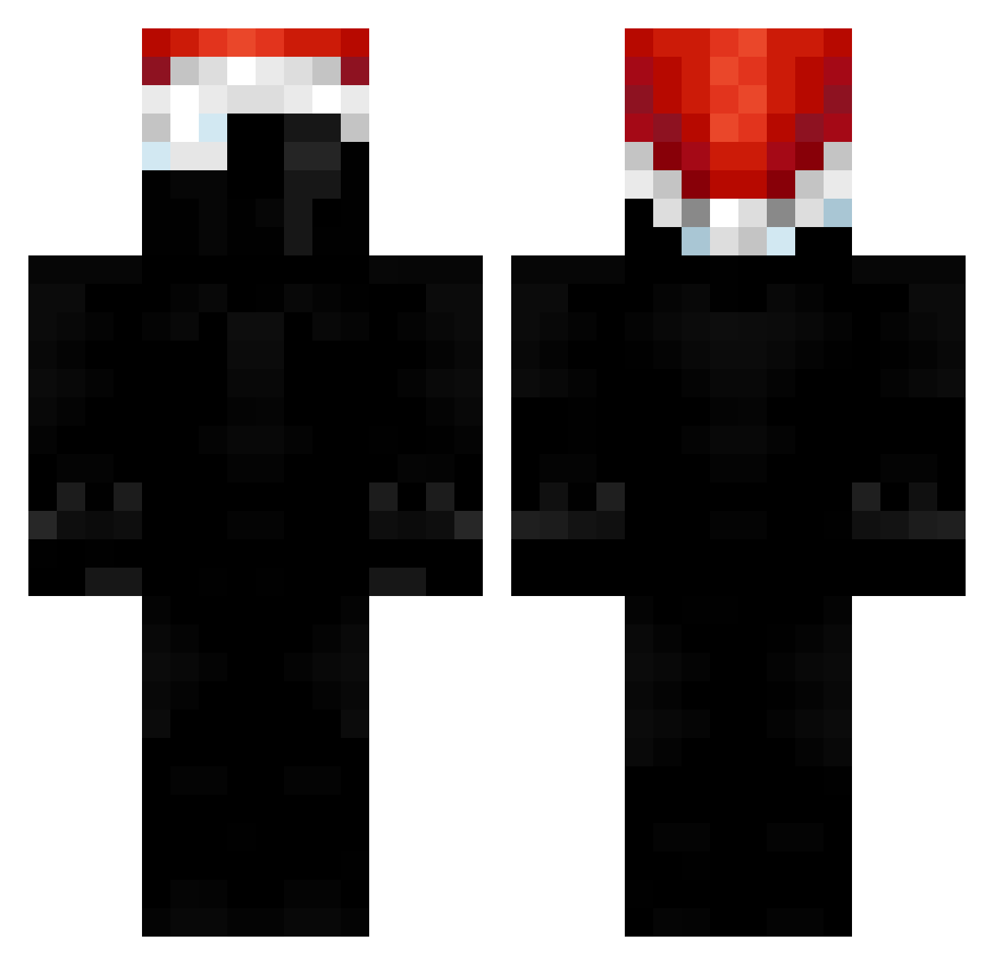 ZosiaPlsWruc Minecraft skin, front and back view