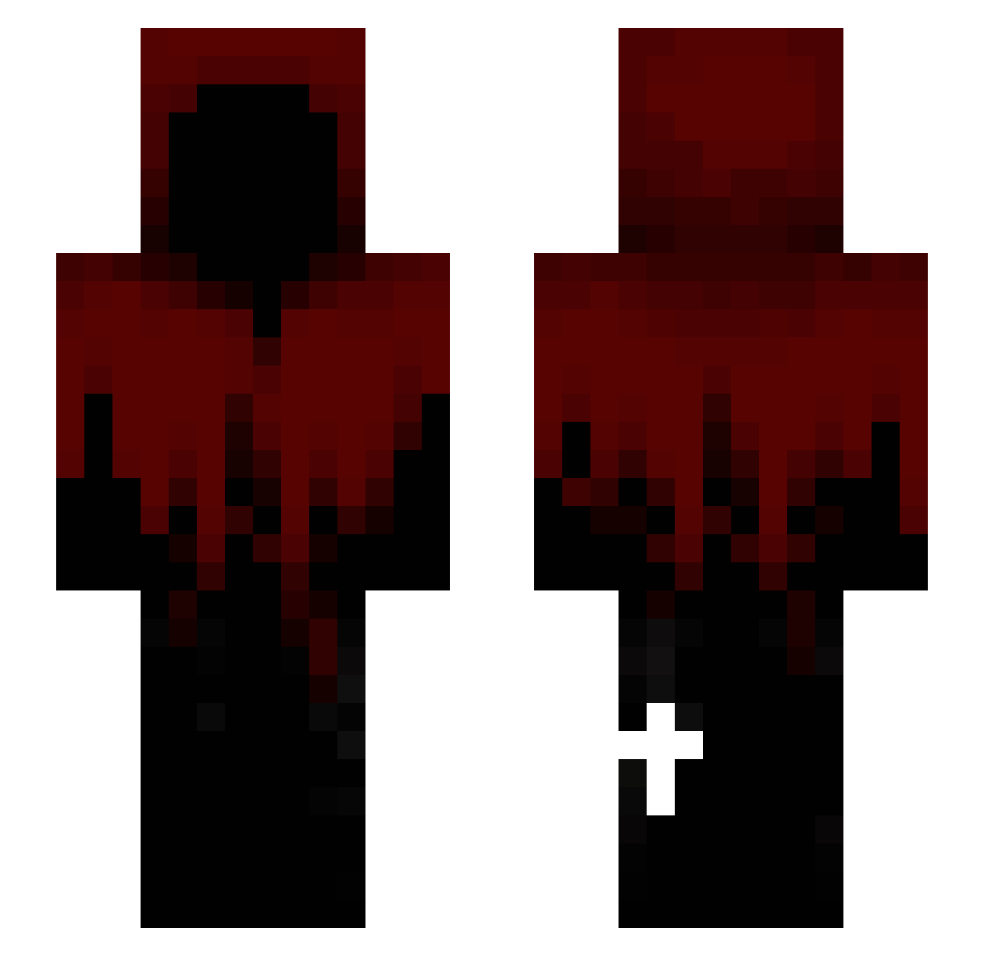 swczey Minecraft skin, front and back view