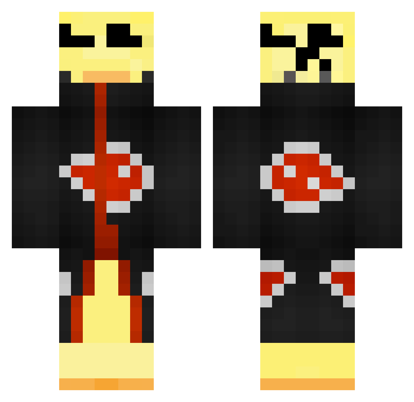 JoaoP_ Minecraft skin, front and back view