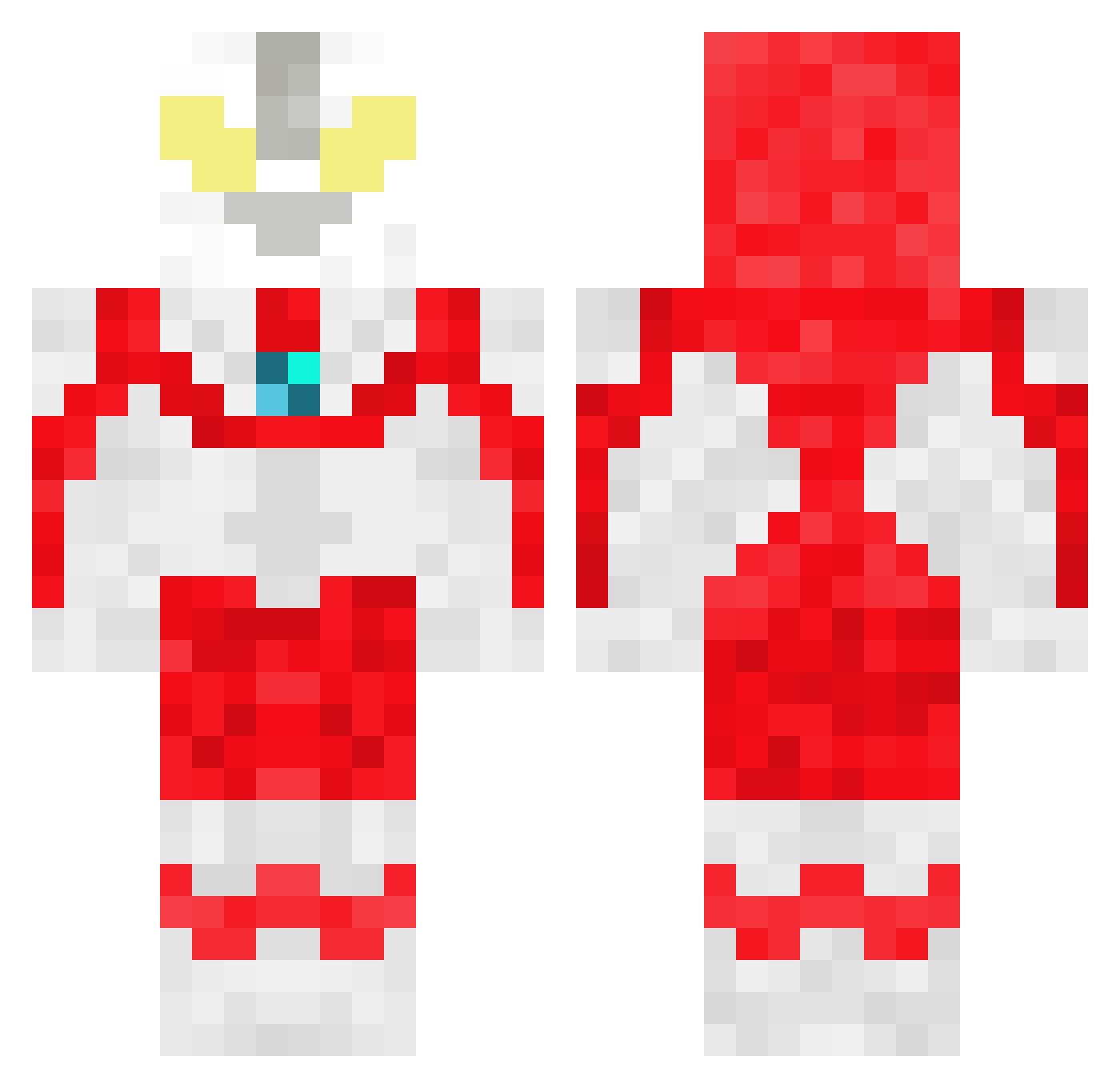 3THANW1NT3RS Minecraft skin, front and back view