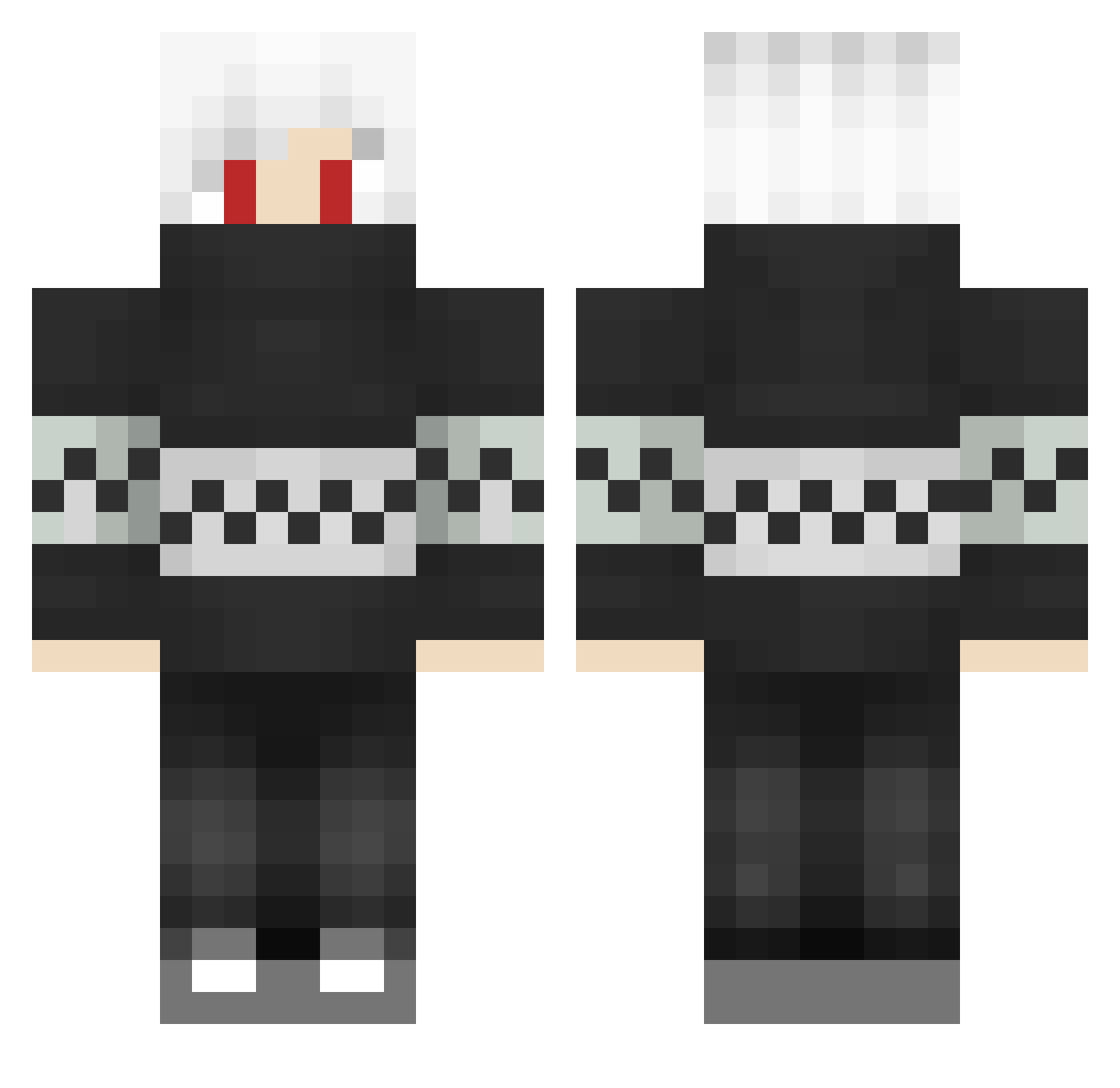 The_L_Lord Minecraft skin, front and back view