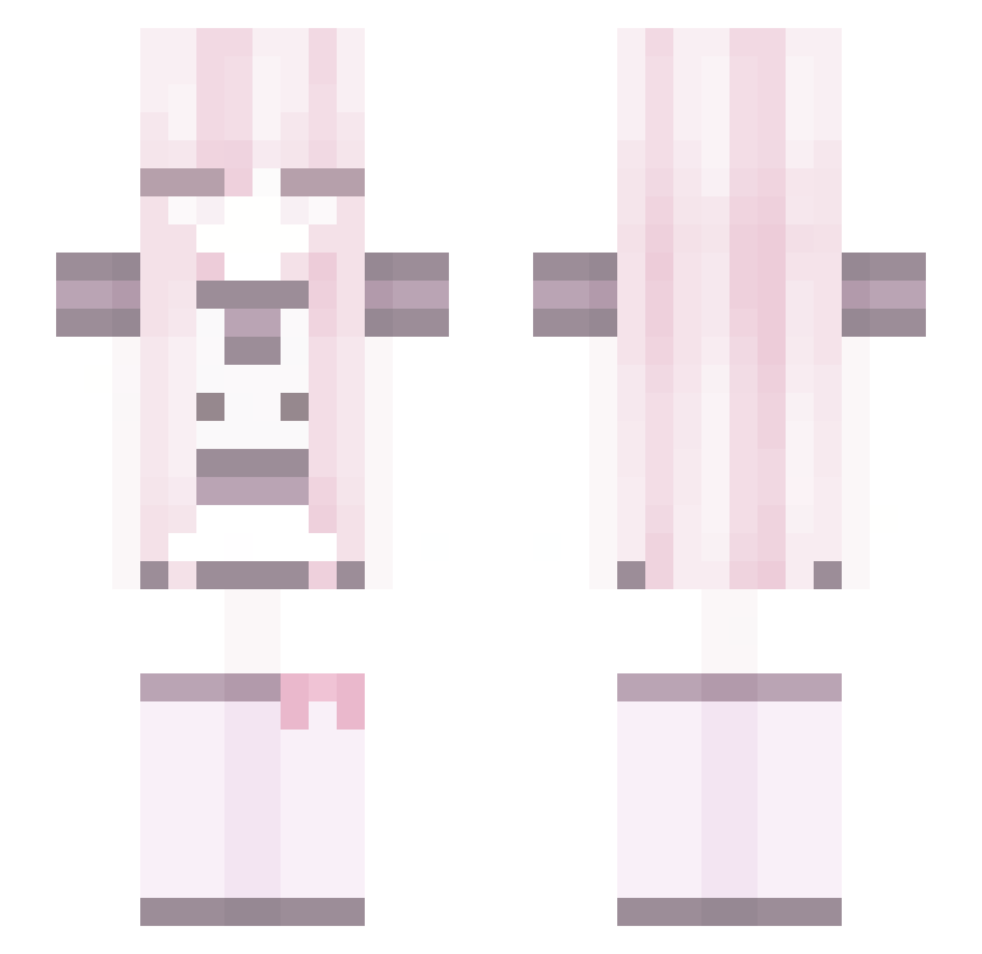 Iron_ninjaturtle Minecraft skin, front and back view
