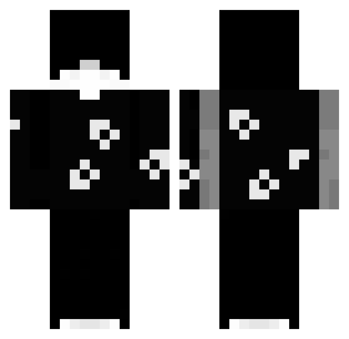 ggez6769 Minecraft skin, front and back view