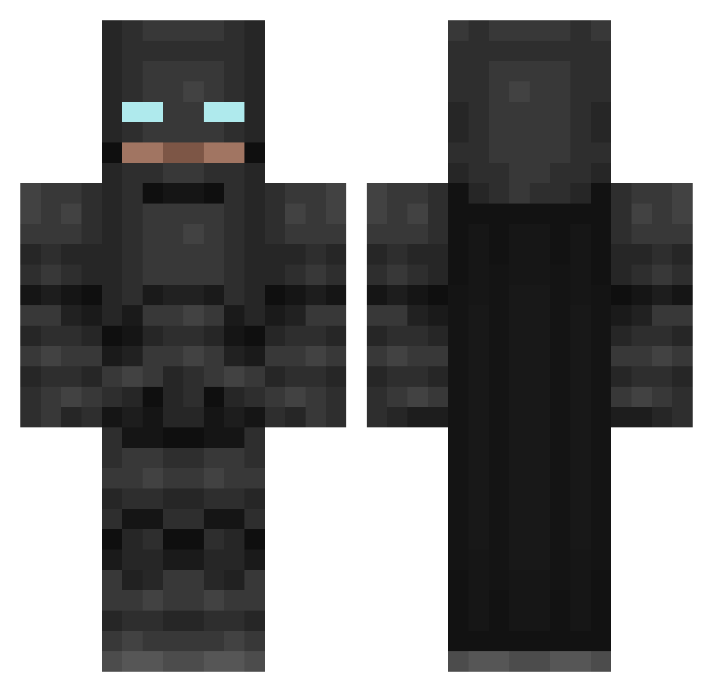 mclerneoin2 Minecraft skin, front and back view