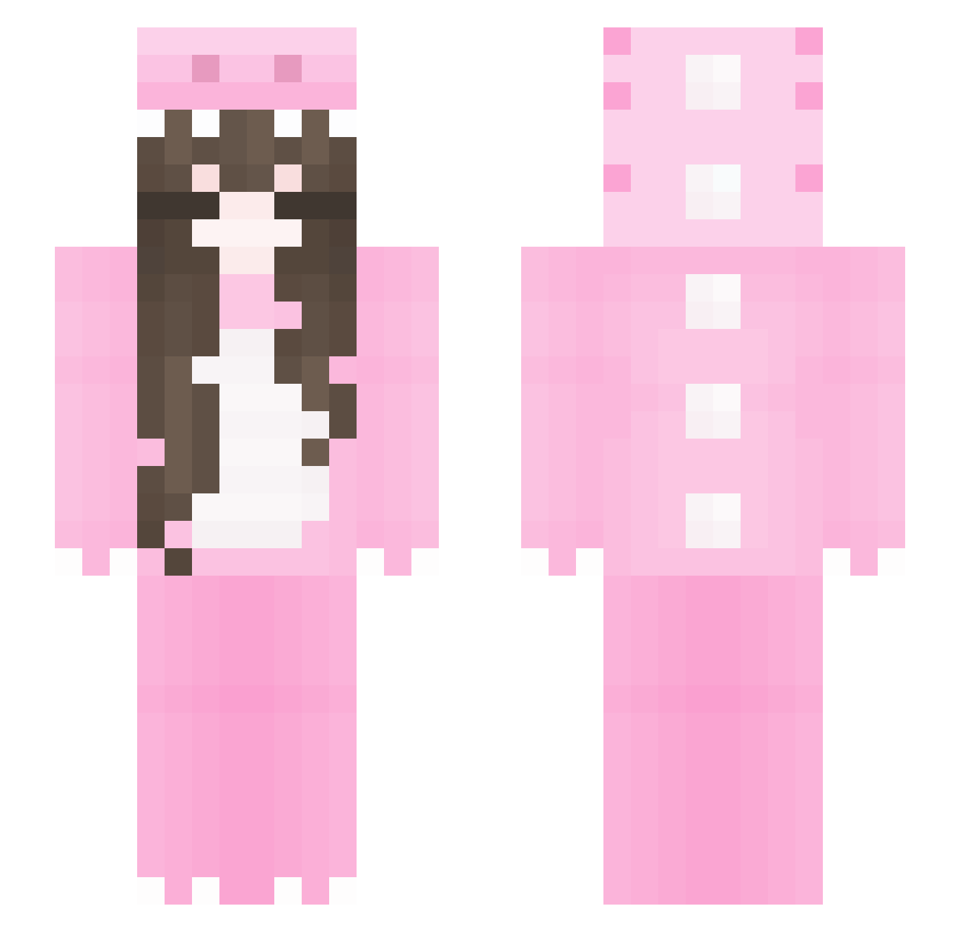ComboClips - axolotl onesie Minecraft skin