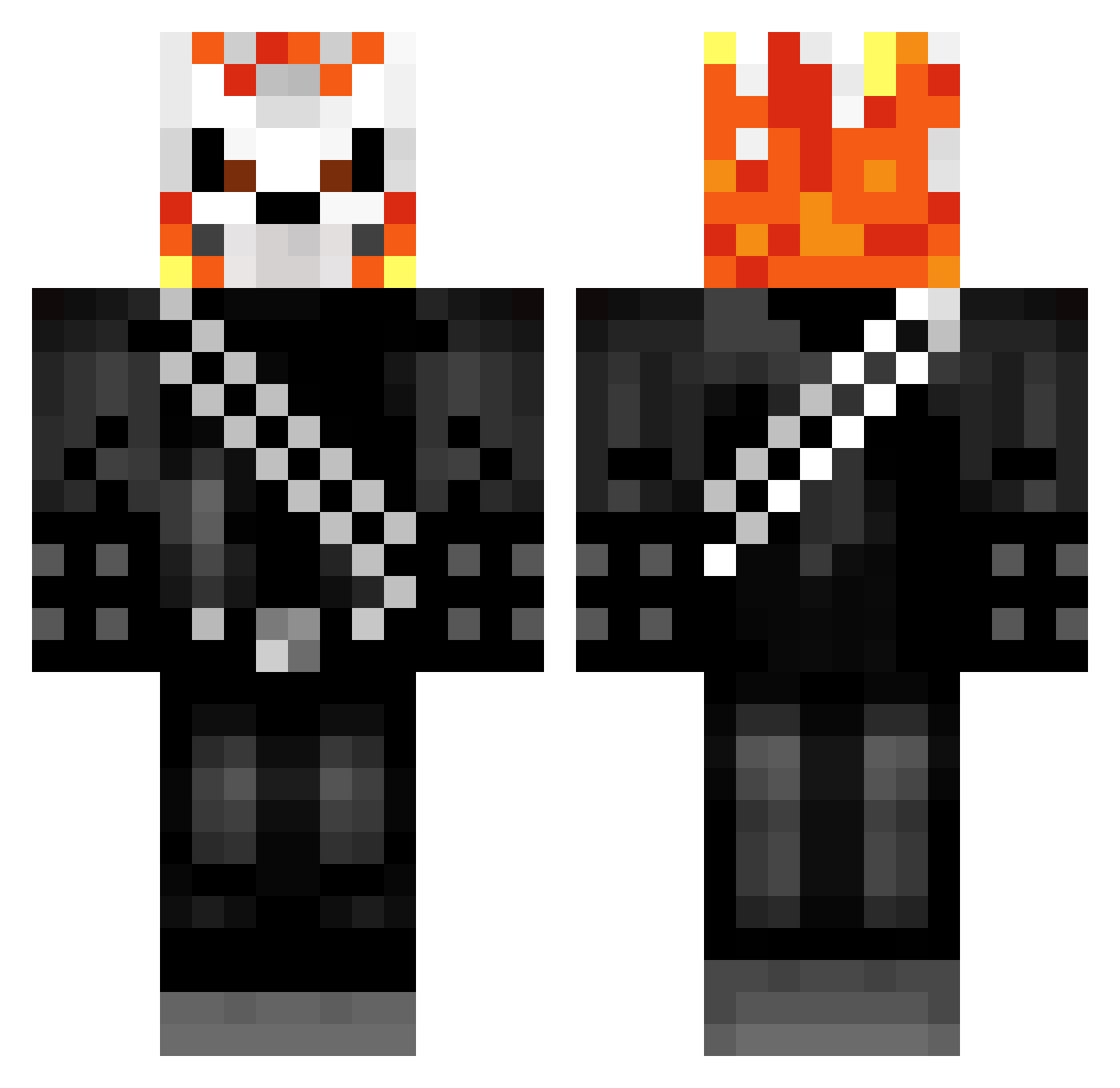 marcimarc13 Minecraft skin, front and back view
