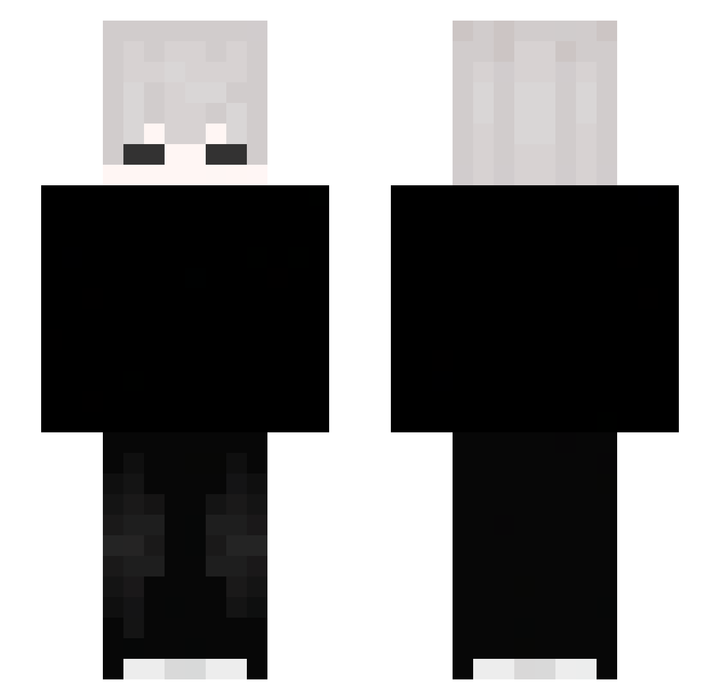 nakki_peruna Minecraft skin, front and back view