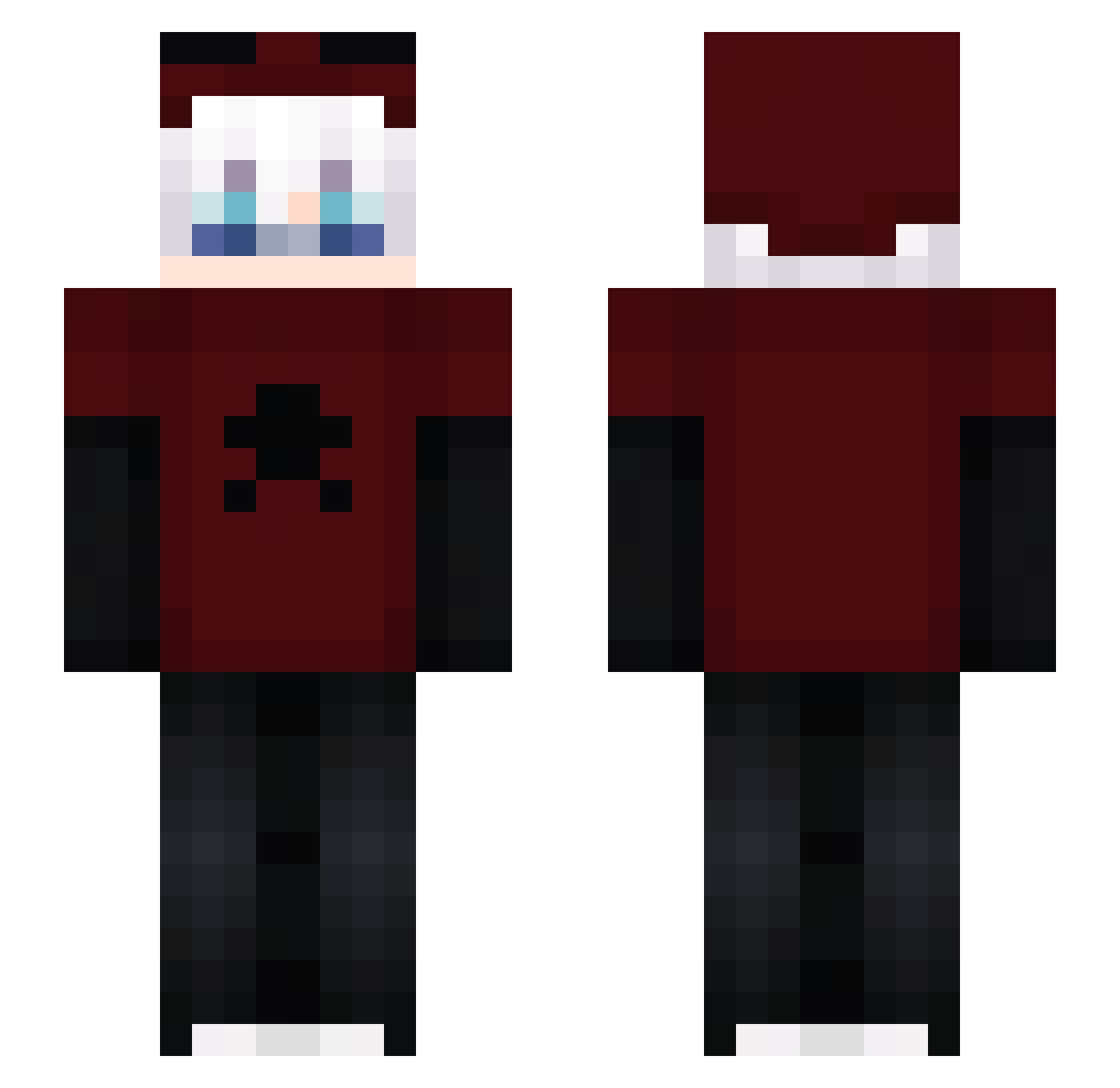 legomaster151515 Minecraft skin, front and back view