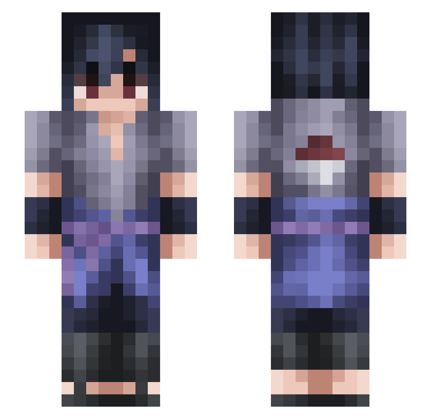 iqwyz_ Minecraft skin, front and back view
