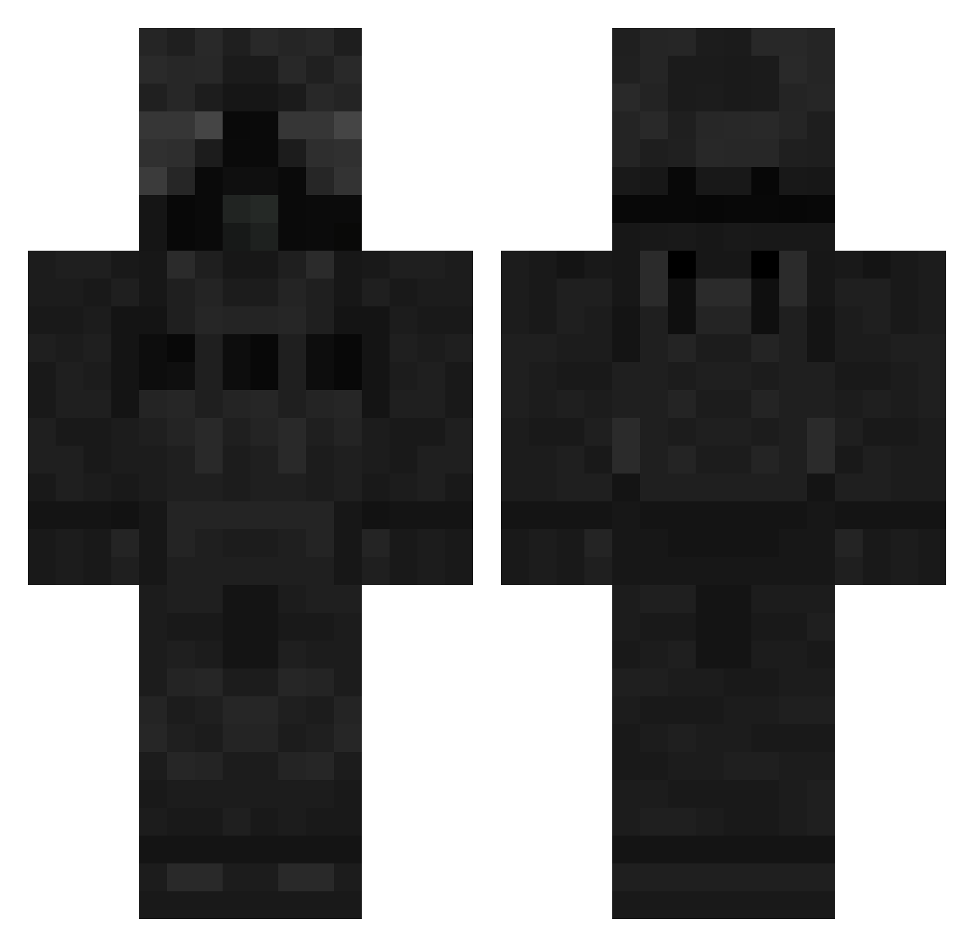 squid_1nk_squire Minecraft skin, front and back view