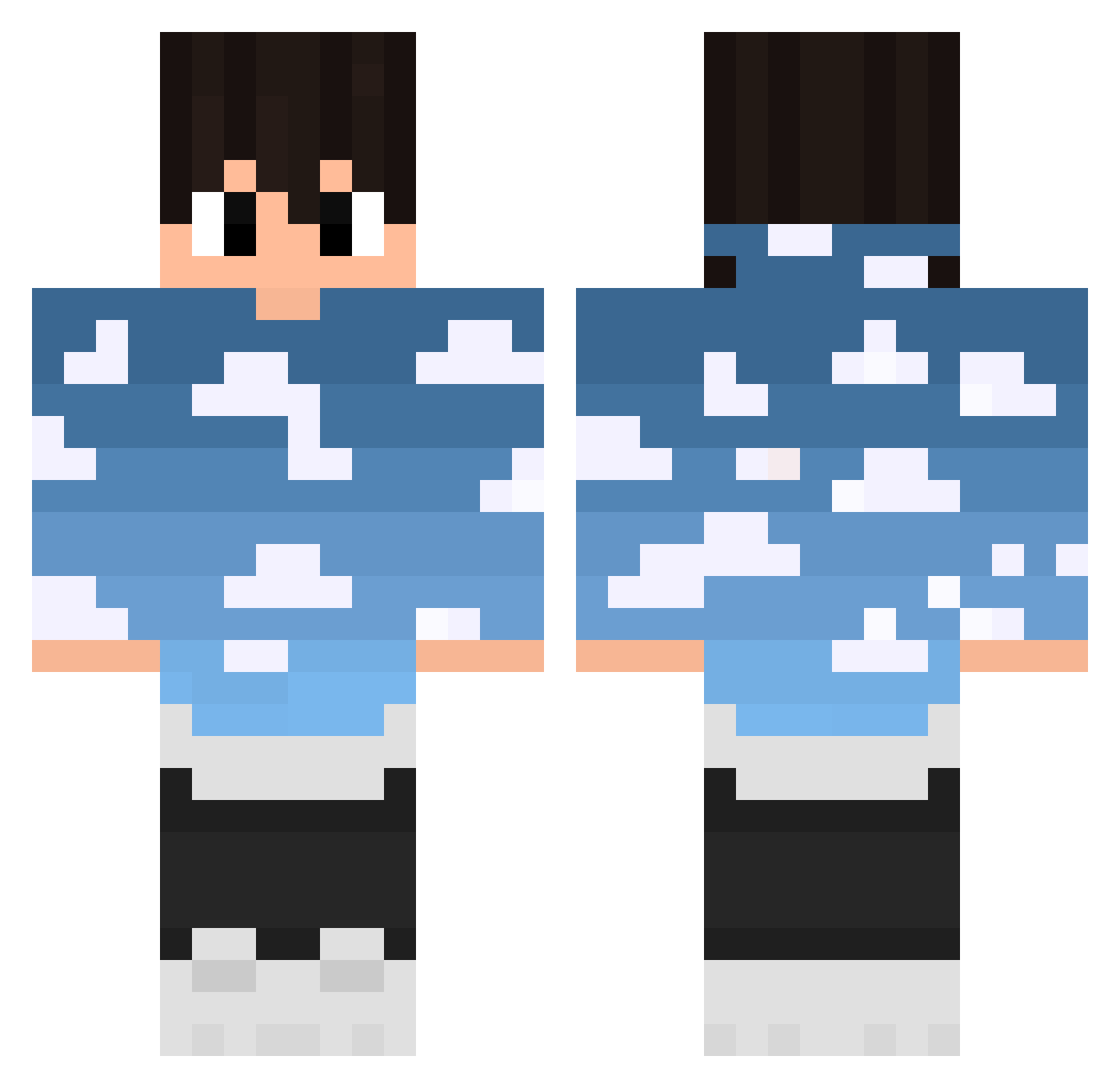 _notAnton31_ Minecraft skin, front and back view